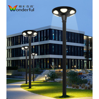 Lampe solaire UFO tout-en-un 200W, panneau solaire, lampes de jardin avec télécommande