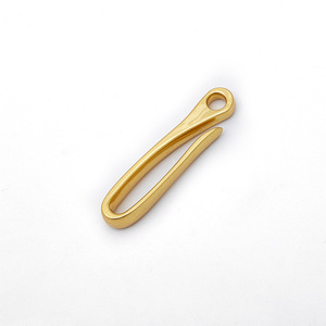 Large Fish <b>Hook</b> Zinc Alloy Keychain <b>Car</b> Key Accessory Home Use G3948 Plated Metal Hardware - Product Image 3