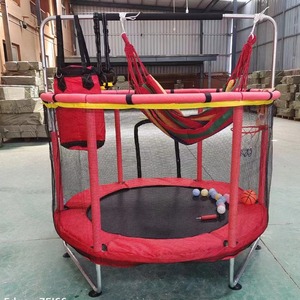 Bền Toddler Home nhảy Bungee an toàn đơn-bar Swing trong nhà ngoài trời trẻ em trẻ em Mini <span class=keywords><strong>Trampoline</strong></span> - Product Image 6