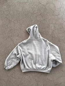 Мужская толстовка оверсайз свободного кроя из плотного френч-терри на молнии, двусторонняя, 100% хлопок - Product Image 3