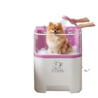 Dpbathe Spa pour chiens en acrylique transparent avec éclairage LED pour une ambiance haut de gamme