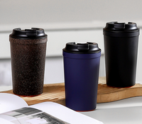 Anpassbares Kaffee-Notizbuch, Stift & Thermobecher Set Geschäftsgeschenk-Set
