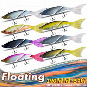 Hunthouse usine Offre Spéciale 190mm 57g environnement flottant 2 sections natation leurres de pêche - Product Image 4