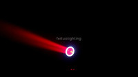 Tête mobile à mini-faisceau LED 60W avec 12pcs SMD5050 dmx control lyre à faisceau mobile