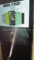 IP67 4000/5000 Nits Tanpa Kipas 55 Inci LCD Digital Signage Totem Kiosk Luar Ruangan Tahan Sinar Matahari Dapat Dibaca 24/7