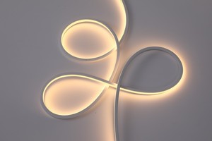 Flat Surface 6x6mm <b>LED</b> Neon Sign Material Front Glow Silicone Strip for Channel Letter and 3D Advertising Logo Making - Product Image 6