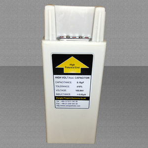 Tụ 100nf 100kv, tụ xung HV 0.1mfd, 0.1UF cho máy phát điện marx, trường hợp nhựa đơn kết thúc tụ điện cao áp 100kv - Product Image 2