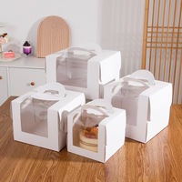 Boîtes alimentaires en carton auto-érectables, écologiques et recyclables, personnalisées pour la restauration à emporter et l'emballage de cadeaux