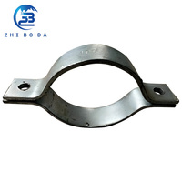 Collier de serrage en U galvanisé à chaud ZhiBoDa de haute qualité, résistant aux vents de 60 m/s et aux charges de neige de 1,4 KN/m², pour systèmes de montage solaire et aquacole