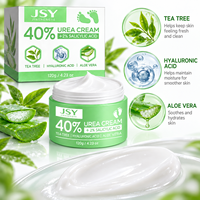 Crème Quotidienne pour les Pieds à Marque Blanche 40% Urée 2% Acide Salicylique avec Arbre à Thé, Acide Hyaluronique et Aloe pour le Soin des Talons Rêches et Secs 120 g
