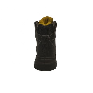 Botas de Seguridad para Soldadura Ferroviaria para <span class=keywords><strong>Hombre</strong></span>, Botas de Tobillo de Cuero Personalizadas, Zapatos de Trabajo Profesionales, Modernos y Duraderos - Product Image 4