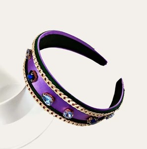 L'ultima versione coreana di strass catena fascia per capelli di lusso delle signore accessori per capelli - Product Image 3