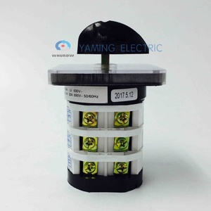 Cam Chuyển Đổi 3 Giai Đoạn 32A 3 Người Ba Lan 3 Vị Trí Chuyển Selector On-Off-On Rotary Chuyển Đổi Chuyển Đổi Thiết Bị Chuyển Mạch YMZ12-32D0723.3 - Product Image 4