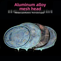 Cabeza de Red de Pesca Portátil, Ligera, de Aleación de Aluminio de Alta Resistencia, Resistente al Desgaste y a la Corrosión, Venta al Por Mayor