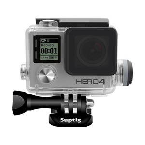 Suptig <span class=keywords><strong>Boîtier</strong></span> de protection pour la plongée sous-marine <span class=keywords><strong>Boîtier</strong></span> <span class=keywords><strong>étanche</strong></span> pour <span class=keywords><strong>GoPro</strong></span> <span class=keywords><strong>Hero</strong></span> <span class=keywords><strong>4</strong></span> / 3 + Caméra d'action sous-marine - Product Image 1