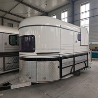Remorque pour chevaux 2HSL de haute qualité 2026 pour le transport de 2 chevaux avec cuisine et boîte à équipement de luxe 2HSL