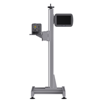 Machine de marquage laser à fibre 20W refroidie par air pour plastique et aluminium, conception chinoise