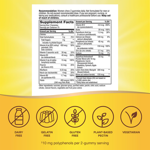 עורף הסיטונאי יומי נשים מעל 50 גומות עבור אנרגיה העור ותמיכה חיסונית - Product Image 3