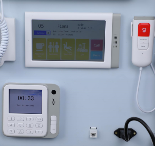 Medical Nurse Call System with Emergency Alarm and Intercom for Hospital Ward Use