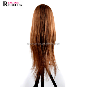 Rebecca Wholesale Hair Manikin Hairdresser Doll African American Female Mannequin Wig Training Mannequin Head With Human Hair - Product Image 6