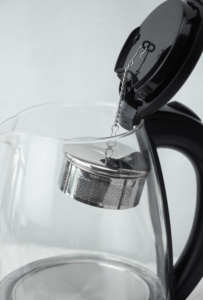 Large Capacity Cordless Electric <b>Kettle</b> <b>Temperature</b> <b>Control</b> Keep Warm Feature Transparent Glass Quick Heating for Household Use - Product Image 5