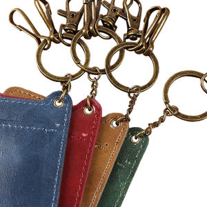 Dompet Kartu Kunci Kulit Imitasi PU <span class=keywords><strong>3</strong></span>-Kantong Promosi, Gantungan Kunci Kartu Akses Kamar Hotel, Tempat Kartu Identitas dengan Hadiah Promosi - Product Image 6