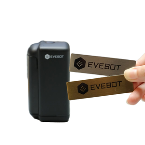 Stampante 3D a getto d'inchiostro portatile EVEBOT per la stampa di loghi, date e codici a barre su vetro con inchiostro impermeabile - Product Image 1