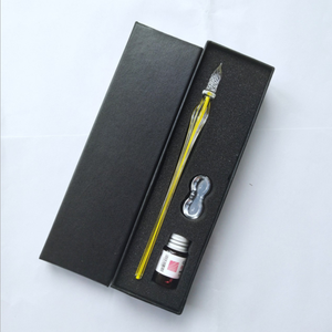 2026 NEW Popular Grass Pen for Gift Colourful Crystal Glass Dip Pen for Promotion Business Fancy Gift Craft - Product Image 1
