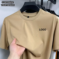 Camiseta de Hombre 100% Algodón, 180g, Cuello Redondo, Manga Corta, Corte Regular, Color Sólido, Impresión de Fotos Personalizada, Diseño Premium, Fábrica China