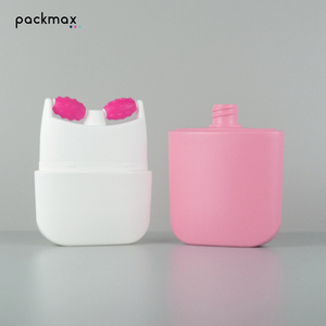 Tubo Exprimible de 50ml 80ml con Aplicador de Doble Rodillo – Envase Cosmético Vacío para Reafirmar el Cuello, Adelgazar el Cuerpo y Gel Facial - Product Image 2