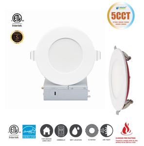 2024 New arrivals 3 4 inch 2 giờ nồi đèn lõm ánh sáng canless downlights 6 lửa đánh giá dẫn ánh sáng Dimmable - Product Image 5