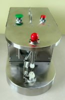 Industriële schilmachine van roestvrij staal, fabrieks prijs, fruit schilmachine, desktop kiwi appel schilmachine