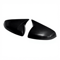 Aksesoris Eksterior Haosheng, Casing Spion Glossy Black, Cover Spion Samping untuk Seat Leon FR MK4 2020+