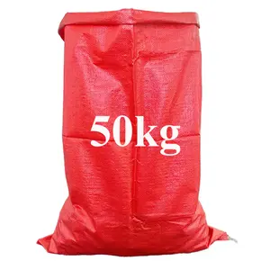 Agricultural Polypropylene Plastic Sack PP Woven Bags Durable Packing Bags 25kg 50kg 50lb Bolsa De Cafe En Grano Saco Rafia De