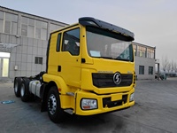 Truk Berat Shacman H3000 Baru Euro 2 Diesel Otomatis 6x4 Mesin Weichai Warna Kuning