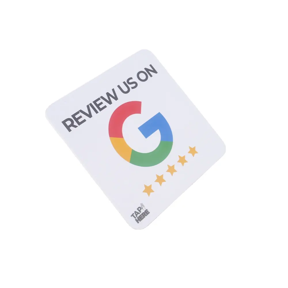 Factory Customizable ISO14443A Google Play Gift Card 13.56MHz NFC RFID Communication Interface Waterproof PVC Google Card