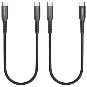 Tiktok Hot Seller Nylon Braided Type-C 60W 3A Fast Charging Data <b>Cable</b> Braided USB <b>Cable</b> <b>cable</b> usb carga rapida for EU Market - Product Image 1