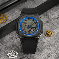 Jam Tangan Sport Digital SKMEI 2091 Tahan Air Layar LED Tali 18mm Casing ABS Dial Resin