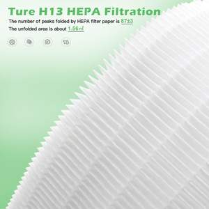 ไส้กรองเครื่องฟอกอากาศ HEPA แท้ HY4866ใช้ร่วมกับอุปกรณ์ทำความสะอาด <span class=keywords><strong>M1</strong></span> Morento และ Yiou ได้ - Product Image 4