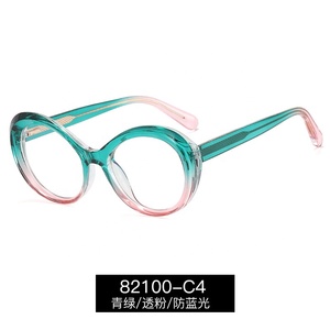82100 nuovo arrivo acetato telaio TR90 <span class=keywords><strong>blu</strong></span> blocco ovali occhiali montature all'ingrosso 2025 - Product Image 5