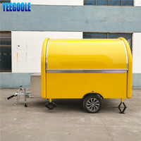 Carrito de Comida Móvil / Remolque de Comida / Remolque de Catering para Promociones de Baidu y Google, Ideal para Hot Dogs, Churros y Otros Alimentos