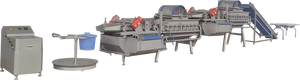 Máquina Industrial para Lavar Hojas de Ensalada 500kg/h - Product Image 3
