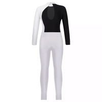 Disfraz de Animadora Personalizable de Alta Calidad en Spandex con Pedrería para Mujer, Impresión por Transferencia de Calor, Diseño Personalizado Óptimo