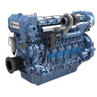Moteur de camion Howo Weichai Sinotruk Wd615 WP10 WP12 WD615.36 WD615.47 D12.42 Assemblée 371 336 420 Nouveau moteur diesel en boîte en bois
