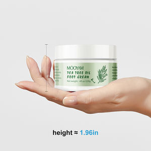 Crème pour les pieds anti-<span class=keywords><strong>d</strong></span>émangeaisons pour les talons fissurés, soin des pieds, crème hydratante à l'huile <span class=keywords><strong>d</strong></span>'arbre à thé, marque privée - Product Image 6