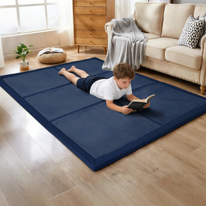 Colchoneta Japonesa Plegable Tatami, Colchoneta Gruesa de Espuma Viscoelástica, Alfombra Acolchada Suave, Colchoneta Plegable <span class=keywords><strong>para</strong></span> Actividades - Product Image 2