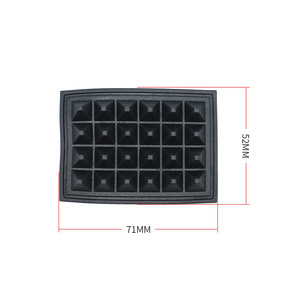 Base de plástico para equipaje J081, 71MMx52MM, alfombrilla protectora resistente a los arañazos y a los golpes para bolsas y maletas - Product Image 3