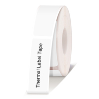 Supvan Stiker Label Termal Perekat, untuk Printer Label Mini Nirkabel E10