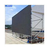 Écran LED portable Pushun P3.91 grand format couleur haute luminosité 4500 cd pour affichage publicitaire intérieur/extérieur et salons professionnels