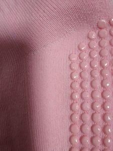 Pink Non-Slip Women's Leg <b>Warmers</b> Knitted Cotton Breathable <b>Ankle</b> Length Solid Color Medium Thickness for Daily Gym Pilates Use - Product Image 2